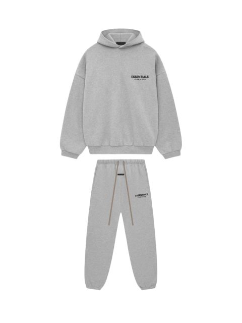 1:1 quality version 28383763 3D Silicone Letter Hoodie & Sweatpants Set 4 colors