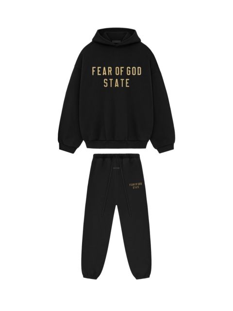 1:1 quality version 28412778 Back To School Letter Print Fleece Hoodie & Sweatpants Set 5 colors