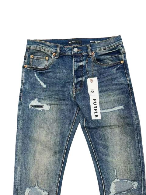 1:1 quality version Knee Rips Denim Jeans 28642009