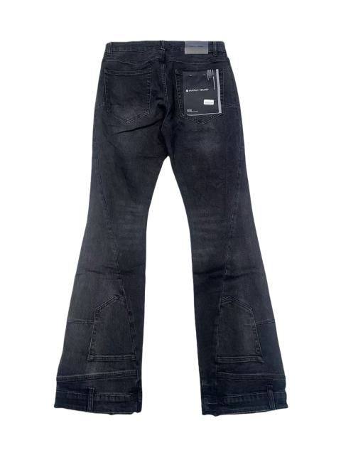 1:1 quality version Red and White Letter P Embroidered Flared Jeans 28648679