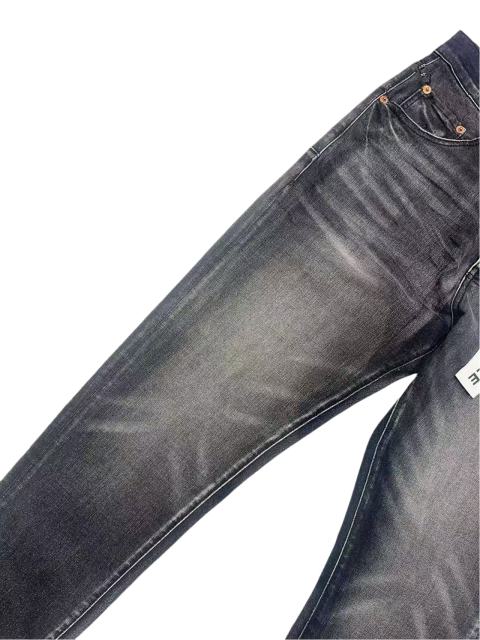 1:1 quality version Lightly Textured Slightly Yellowish Black Jeans 28648677