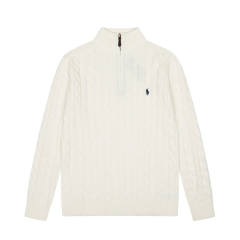 Rαlph LαurenHalf-Zipped Turtleneck Sweater