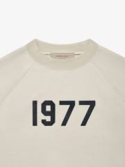1:1 quality version 3D Flocked 1977 Digital Crewneck Pullover Sweatshirt 4 colors 28491693