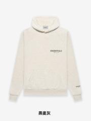 FOG Fear of God ESSENTIALS Small Logo Pullover Hoodie (Black/Khaki/Green/Beige)