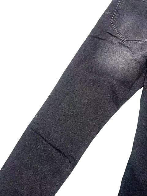 1:1 quality version Line Embroidery Art Word Jeans 28648678