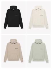 FOG Fear of God ESSENTIALS Small Logo Pullover Hoodie (Black/Khaki/Green/Beige)