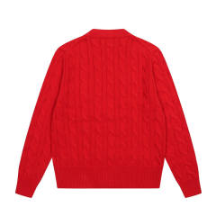 Rαlph Lαuren Collared Cable-knit Cardigan