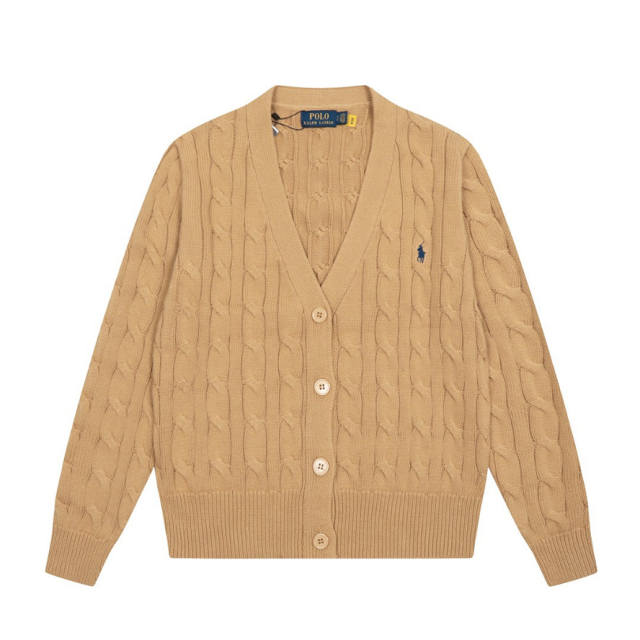Rαlph Lαuren Collared Cable-knit Cardigan