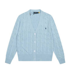 Rαlph Lαuren Collared Cable-knit Cardigan
