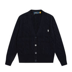 Rαlph Lαuren Collared Cable-knit Cardigan