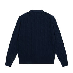 Rαlph Lαuren Collared Cable-knit Cardigan