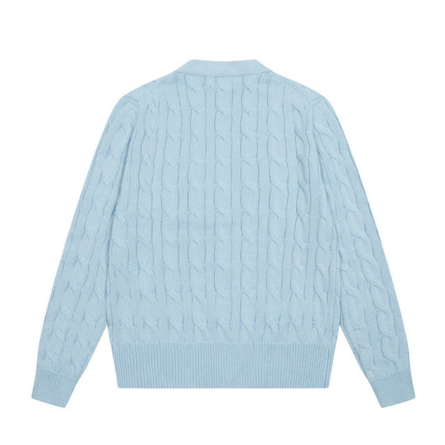 Rαlph Lαuren Collared Cable-knit Cardigan