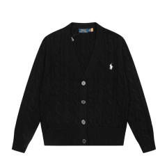 Rαlph Lαuren Collared Cable-knit Cardigan
