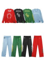 CH Mesh Flower Arm Hockey Long Sleeve T-Shirt Pants Set