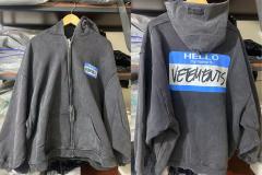 1:1 Quality Vetements Hoodie