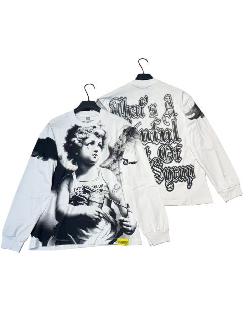 Archangel Print Long Sleeve T-Shirt 2 colors 28659524