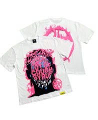 Pink Graffiti Print Tee 2 colors 28624551