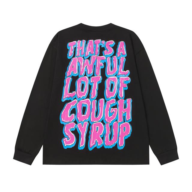 Prank Kids Printed Print Long Sleeve T-Shirt 2 colors 28673492