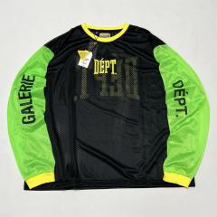 Mesh Color-Block Long-Sleeve Jersey T-Shirt 28635661