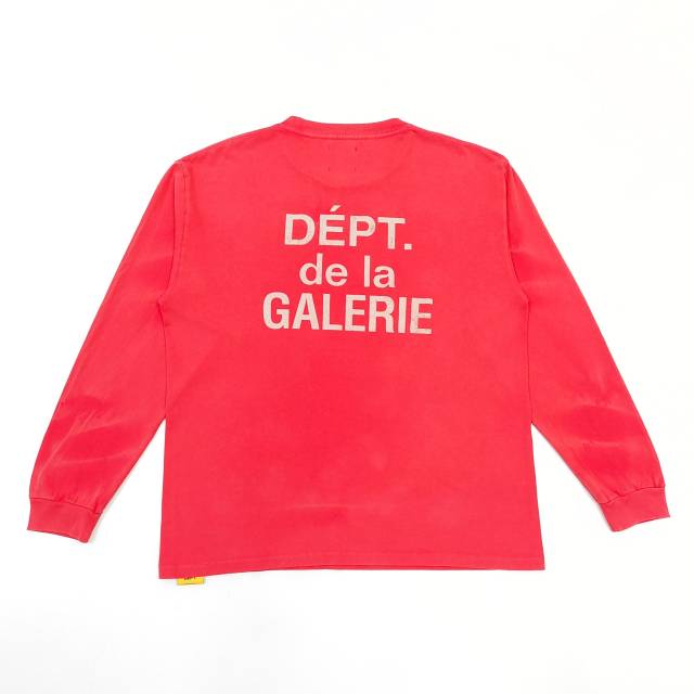 1:1 Top Quality Red Water Ripple Long Sleeve T-Shirt 28677366