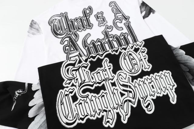 Archangel Print Long Sleeve T-Shirt 2 colors 28659524