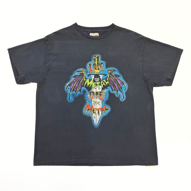 1:1 Top Quality Bat Cross Wing Print Tee 28632416