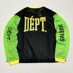 Mesh Color-Block Long-Sleeve Jersey T-Shirt 28635661