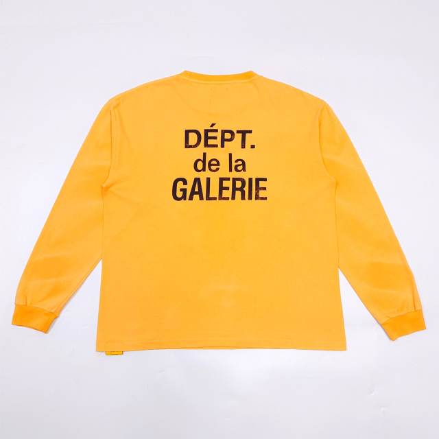 1:1 Top Quality Orange Water Ripple Long Sleeve T-Shirt 28597868