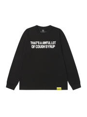 Classic Color-Blocked Slogan Print Long Sleeve T-Shirt 2 colors 28659528