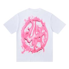 Pink Graffiti Print Tee 2 colors 28624551