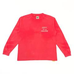 1:1 Top Quality Red Water Ripple Long Sleeve T-Shirt 28677366