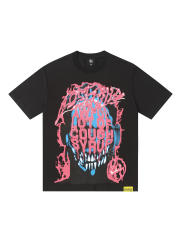 Pink Graffiti Print Tee 2 colors 28624551