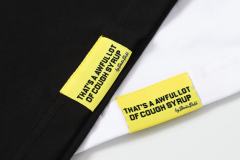 Classic Color-Blocked Slogan Print Long Sleeve T-Shirt 2 colors 28659528