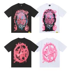 Pink Graffiti Print Tee 2 colors 28624551