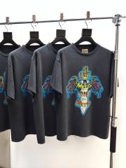 1:1 Top Quality Bat Cross Wing Print Tee 28632416