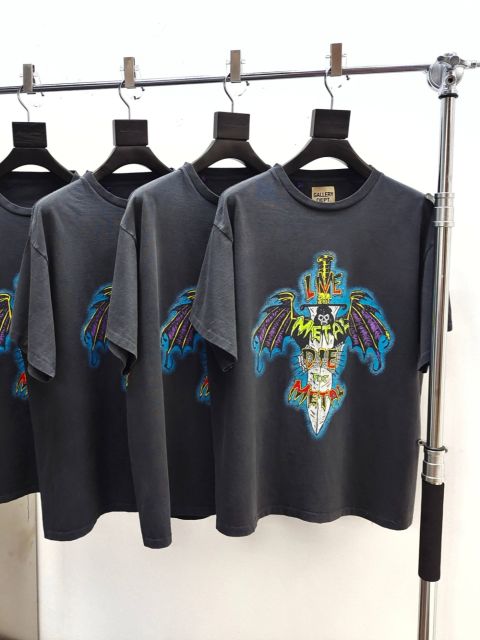 1:1 Top Quality Bat Cross Wing Print Tee 28632416