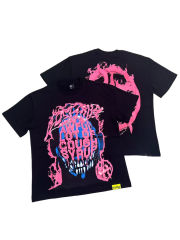 Pink Graffiti Print Tee 2 colors 28624551