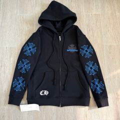 1:1 Top Quality CH Black Hoodie