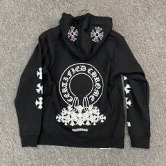 1:1 Top Quality CH Black Crosses Hoodie