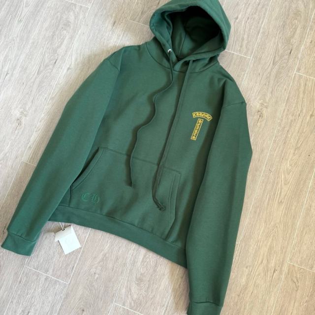 1:1 Top Quality CH Green Hoodie