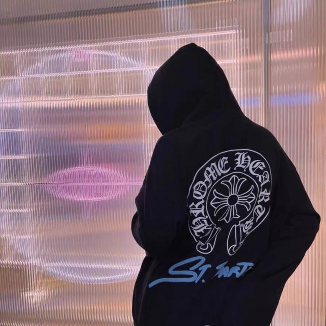 1:1 Top Quality CH St. Bartn Black Hoodie