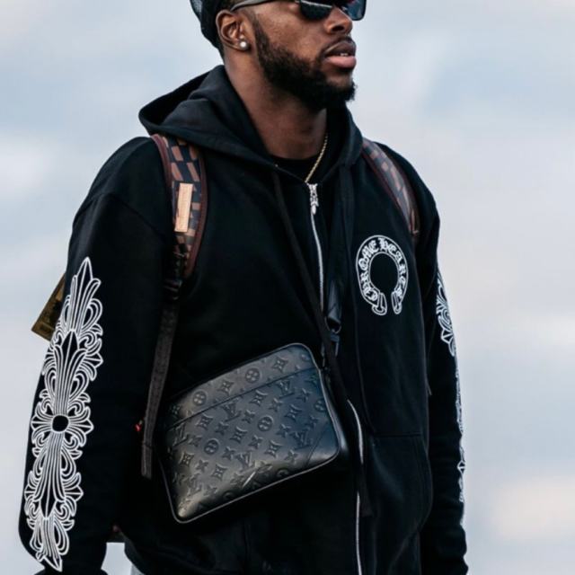 [HOT] 1:1 Top Quality CH Black Horseshoe Hoodie