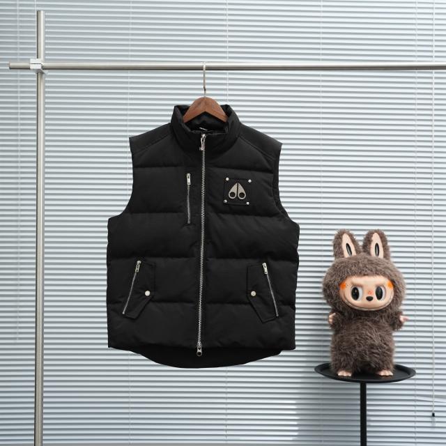1:1 Top Quality Mοοse Knuck1es Puffer Down Vest (Silver Logo)