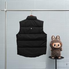 1:1 Top Quality Mοοse Knuck1es Puffer Down Vest (Silver Logo)