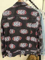 [Special Offer] Sup 666 Denim Jacket Black Small