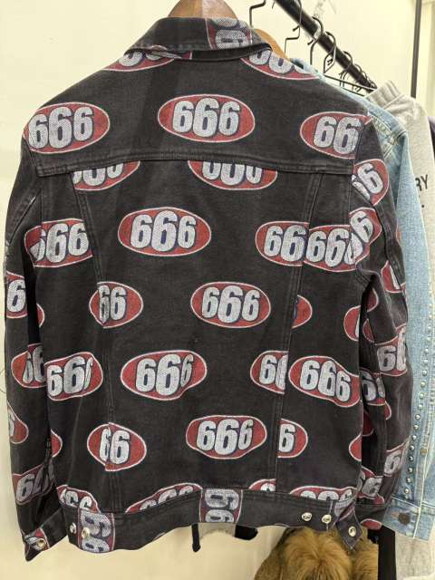 [Special Offer] Sup 666 Denim Jacket Black Small