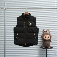 1:1 Top Quality Mοοse Knuck1es Puffer Down Vest (Gold Logo)