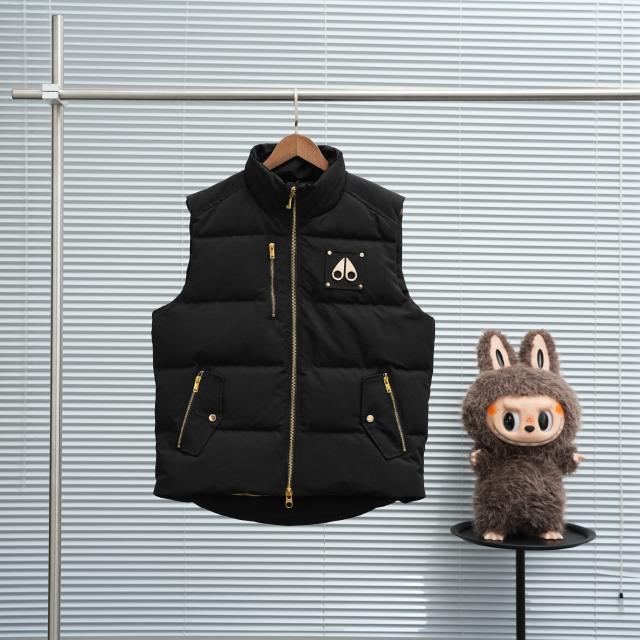 1:1 Top Quality Mοοse Knuck1es Puffer Down Vest (Gold Logo)