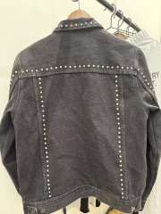 [Special Offer] Sup Studded Denim Jacket Black Small