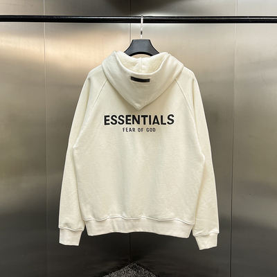 [HOT SALE] Fear of God FOG Essentials Zipped Hoodies (Beige/Gray/White/Beige/Black/Green)